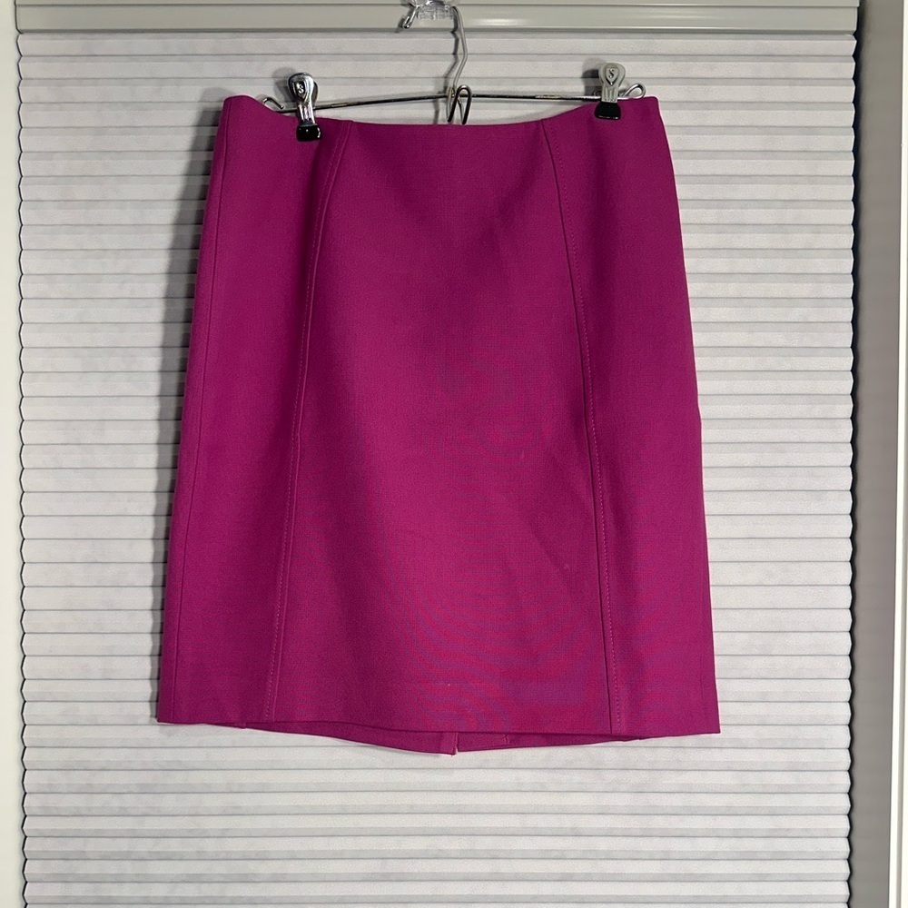 Halogen purple pencil skirt